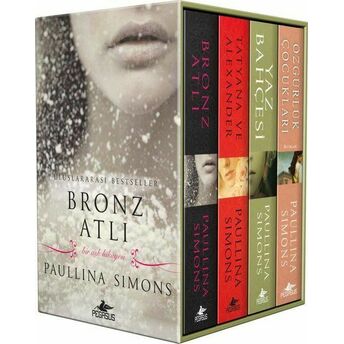 Bronz Atlı Serisi Kutulu Özel Set (4 Kitap Takım) Paullina Simons