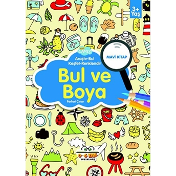 Bul Ve Boya Mavi Kitap