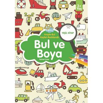 Bul Ve Boya Yeşil Kitap