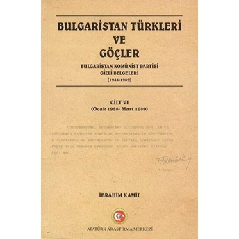 Bulgaristan Türkleri Ve Göçler Cilt: 6