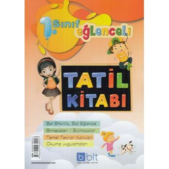 Bulut 1 Sınıf Eğlenceli Tatil Kitabı (Yeni) Kolektif