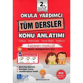 Bulut 2.Sınıf Okula Yardımcı Tüm Dersler Konu Anlatımı (Yeni) Kolektif