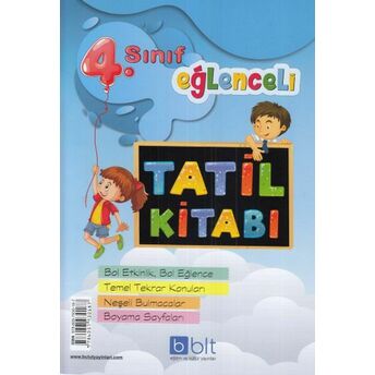 Bulut 4 Sınıf Eğlenceli Tatil Kitabı (Yeni) Kolektif