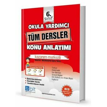 Bulut 6.Sınıf Tüm Dersler Konu Anlatımı (Yeni) Komisyon