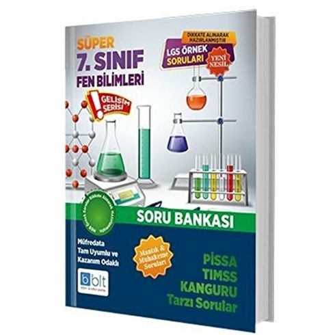 Bulut 7. Sınıf Fen Bilimleri Soru Bankası Gelişim Serisi