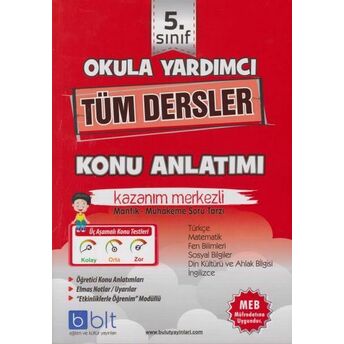 Bulut Eğitim 5. Sınıf Tüm Dersler Konu Anlatımlı (Yeni) Kolektif