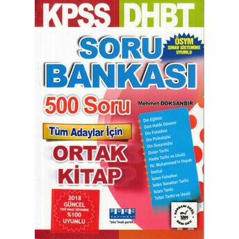 Burç Dhbt Kpss Soru Bankası (Yeni) Mehmet Doksanbir