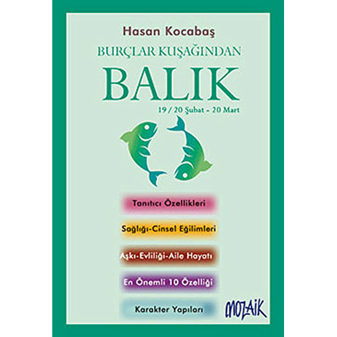 Burçlar: Balık (Cep Boy)-Hasan Kocabaş