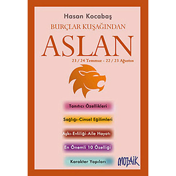 Burçlar Kuşağından Aslan Cep Boy Hasan Kocabaş