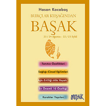 Burçlar Kuşağından Başak Cep Boy Hasan Kocabaş