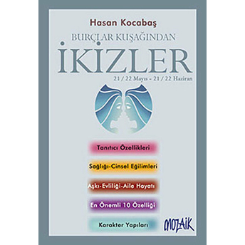 Burçlar Kuşağından Ikizler Cep Boy Hasan Kocabaş