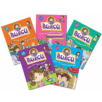 Burcu - Hikayelerle Davranış Eğitimi (5 Kitap Set) Nurşen Şirin