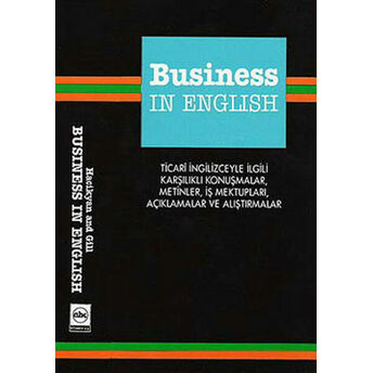 Business In English (Ciltli) Marilyn Gill