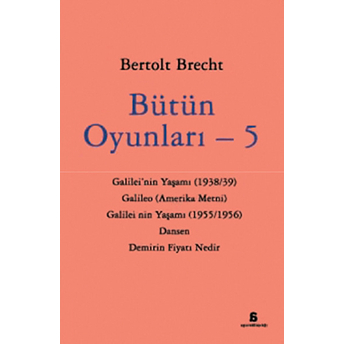 Bütün Oyunları - 5 Bertolt Brecht