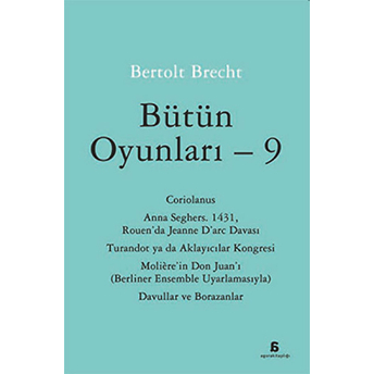 Bütün Oyunları - 9 Bertolt Brecht