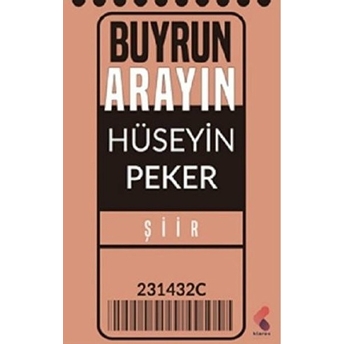 Buyrun Arayın - Hüseyin Peker