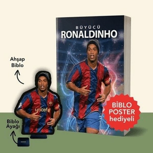 Büyücü Ronaldinho - Biblo Poster Hediyeli Kerem Tek