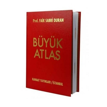 Büyük Atlas (Karton Kapak) Faik Sabri Duran