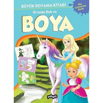 Büyük Boyama Kitabı 2 - Örneğe Bak Ve Boya Kolektif