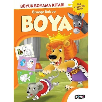 Büyük Boyama Kitabı 3 - Örneğe Bak Ve Boya Kolektif