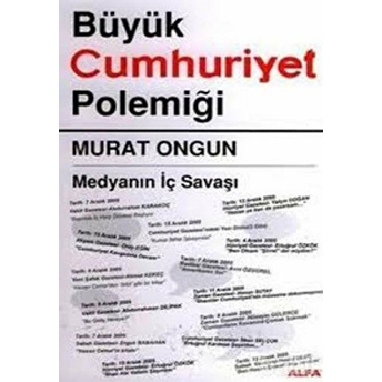 Büyük Cumhuriyet Polemiği - Medyanın Iç Savaşı - Murat Ongun