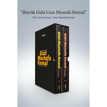 Büyük Dahi-Gazi Mustafa Kemal-2 Cilt Takım Kolektif