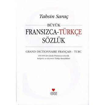 Büyük Fransızca-Türkçe Sözlük Tahsin Saraç