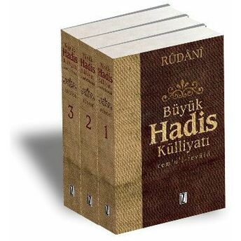 Büyük Hadis Külliyatı 3 Cilt Takım Rüdani