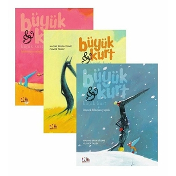 Büyük Kurt Küçük Kurt (3 Kitap Takım) Nadine Brun-Cosme