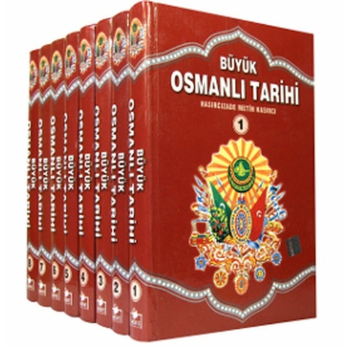 Büyük Osmanlı Tarihi (Takım 8 Kitap Tarih-001) Ciltli Hasırcızade Metin Hasırcı