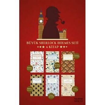 Büyük Sherlock Holmes Seti (6 Kitap Takım) Sir Arthur Conan Doyle