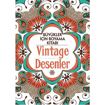 Büyükler Için Boyama Kitabı - Vintage Desenler Claire Cater