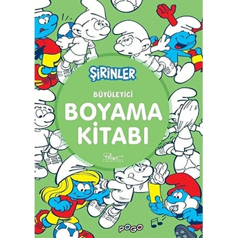 Büyüleyici Boyama Kitabı - Şirinler Kolektif