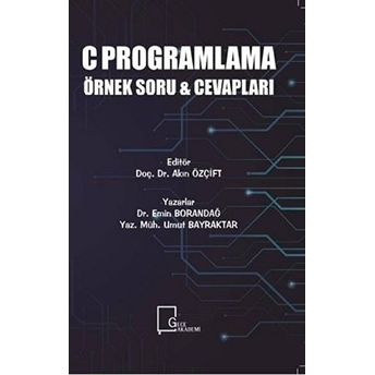 C Programlama Örnek Soru Ve Cevapları