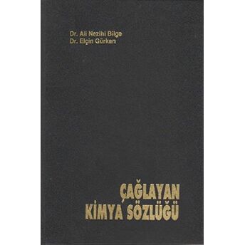 Çağlayan Kimya Sözlüğü Ciltli Ali Nezihi Bilge