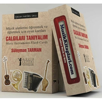 Çalgıları Tanıyalım - Music Instruments Flash Cards Süleyman Tarman