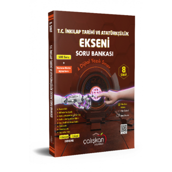 Çalışkan Yayınları 8. Sınıf T.c. Inkılap Tarihi Ve Atatürkçülük Ekseni Soru Bankası Komisyon