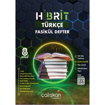 Çalışkan Yayınları Hibrit 8. Sınıf Türkçe Fasikül Defteri Komisyon