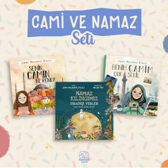 Cami Ve Namaz Seti (3 Kitap) Jenny Molendyk Divleli