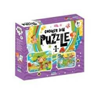 Çamlıca Çocuk Yayınları Çocuklar Için Puzzle - 1 (Kutulu)