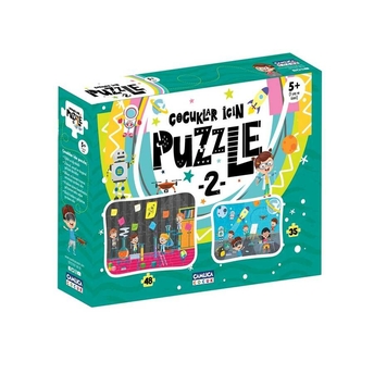 Çamlıca Çocuk Yayınları Çocuklar Için Puzzle - 2 (Kutulu)