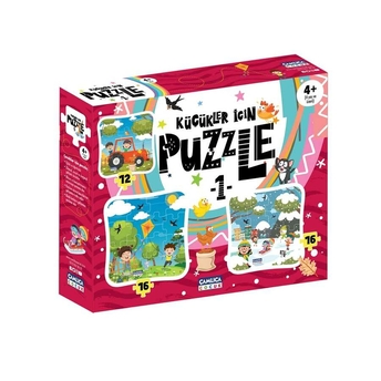 Çamlıca Çocuk Yayınları Küçükler Için Puzzle - 1 (Kutulu)