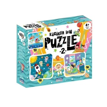 Çamlıca Çocuk Yayınları Küçükler Için Puzzle - 2 (Kutulu)