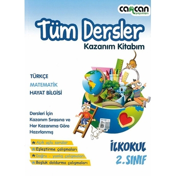 Can Can 2. Sınıf Tüm Dersler Kazanım Kitabım