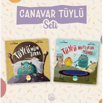 Canavar Tüylü Seti (2 Kitap) Elife Kurum