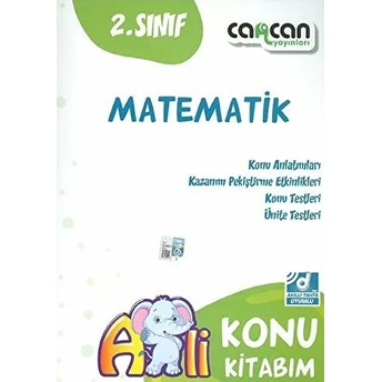 Cancan 2. Sınıf Matematik Afilli Konu Kitabım (Yeni) Kolektıf