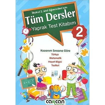 Cancan 2. Sınıf Tüm Dersler Yaprak Test Kitabım