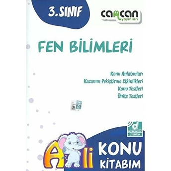 Cancan 3. Sınıf Fen Bilimleri Afilli Konu Kitabım (Yeni) Kolektıf