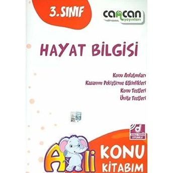 Cancan 3. Sınıf Hayat Bilgisi Afilli Konu Kitabım (Yeni) Kolektıf