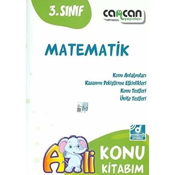 Cancan 3. Sınıf Matematik Afilli Konu Kitabım (Yeni) Kolektıf